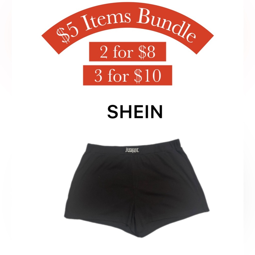 NWOT SHEIN Ribbed Knit Shorts 2X